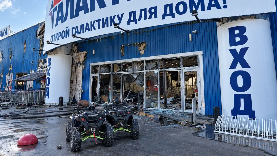 ТЦ Галактика в окупованому Маріуполі