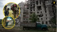 РФ зняла фільм “Свинцеві небеса” на руїнах Луганщини 